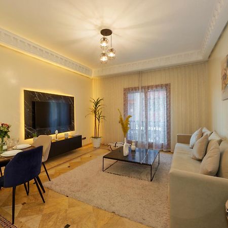 Appartement Haut Standing Gueliz Plaza Avec Vue Marrakesch Exterior foto