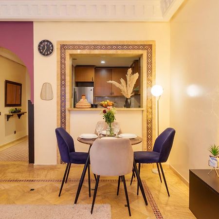 Appartement Haut Standing Gueliz Plaza Avec Vue Marrakesch Exterior foto