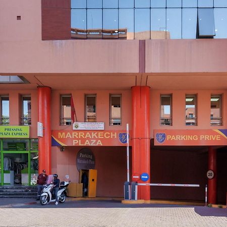 Appartement Haut Standing Gueliz Plaza Avec Vue Marrakesch Exterior foto