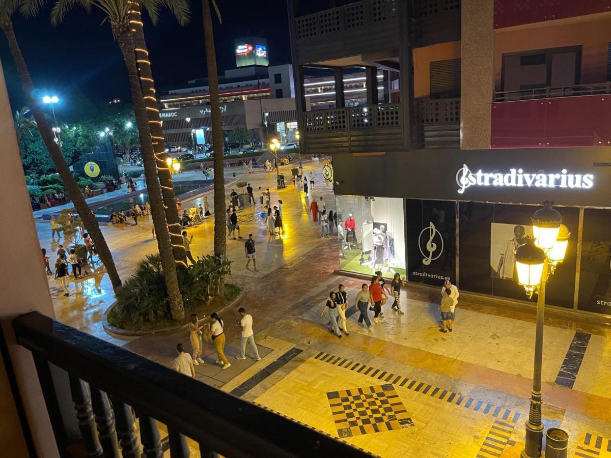 Appartement Haut Standing Gueliz Plaza Avec Vue Marrakesch Exterior foto